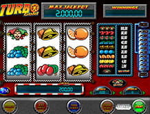 Turbo Gold landbaseret spilleautomat