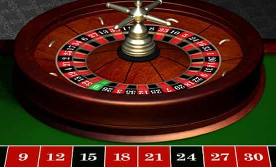 Simply Roulette online game wheel.