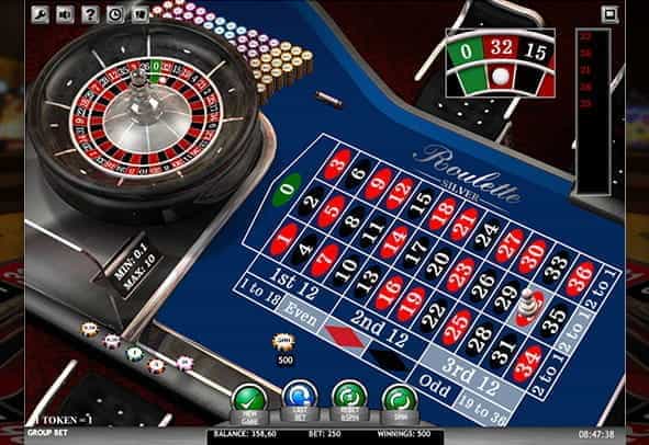 A free demo version of Roulette Silver.