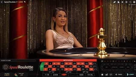 Skrill live casino image
