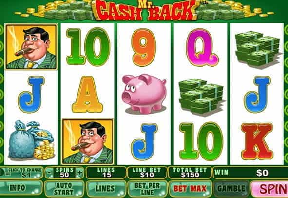 The Free Mr. Cashback Demo game.