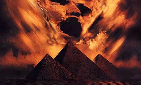 A sand-Mummy from The Mummy Online slot game.