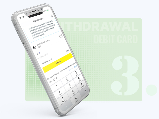 Enter the Withdrawal Amount