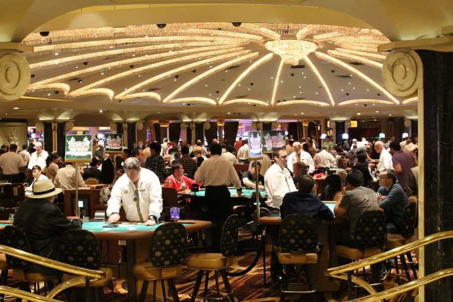 Casino floor.