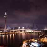 Macao skyline.