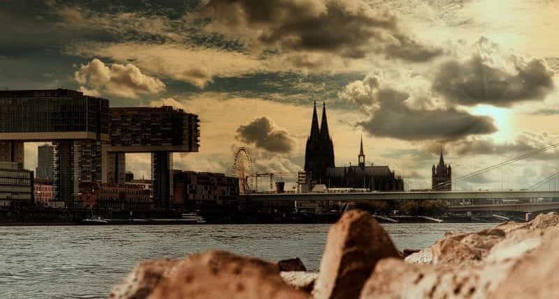 The city of Cologne.