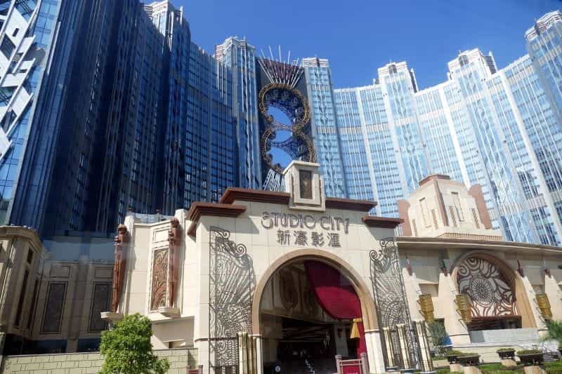 Macau casino towers.