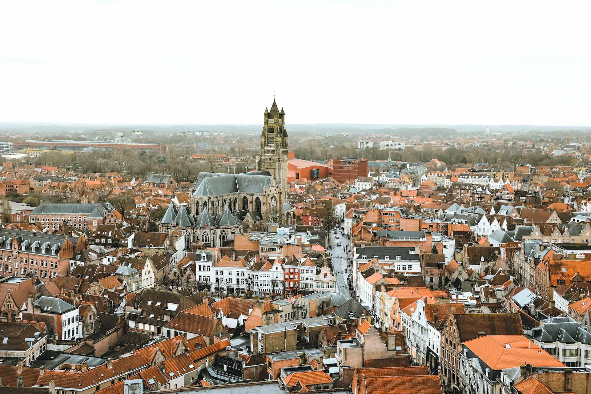 The town of Brugge in Belgium.