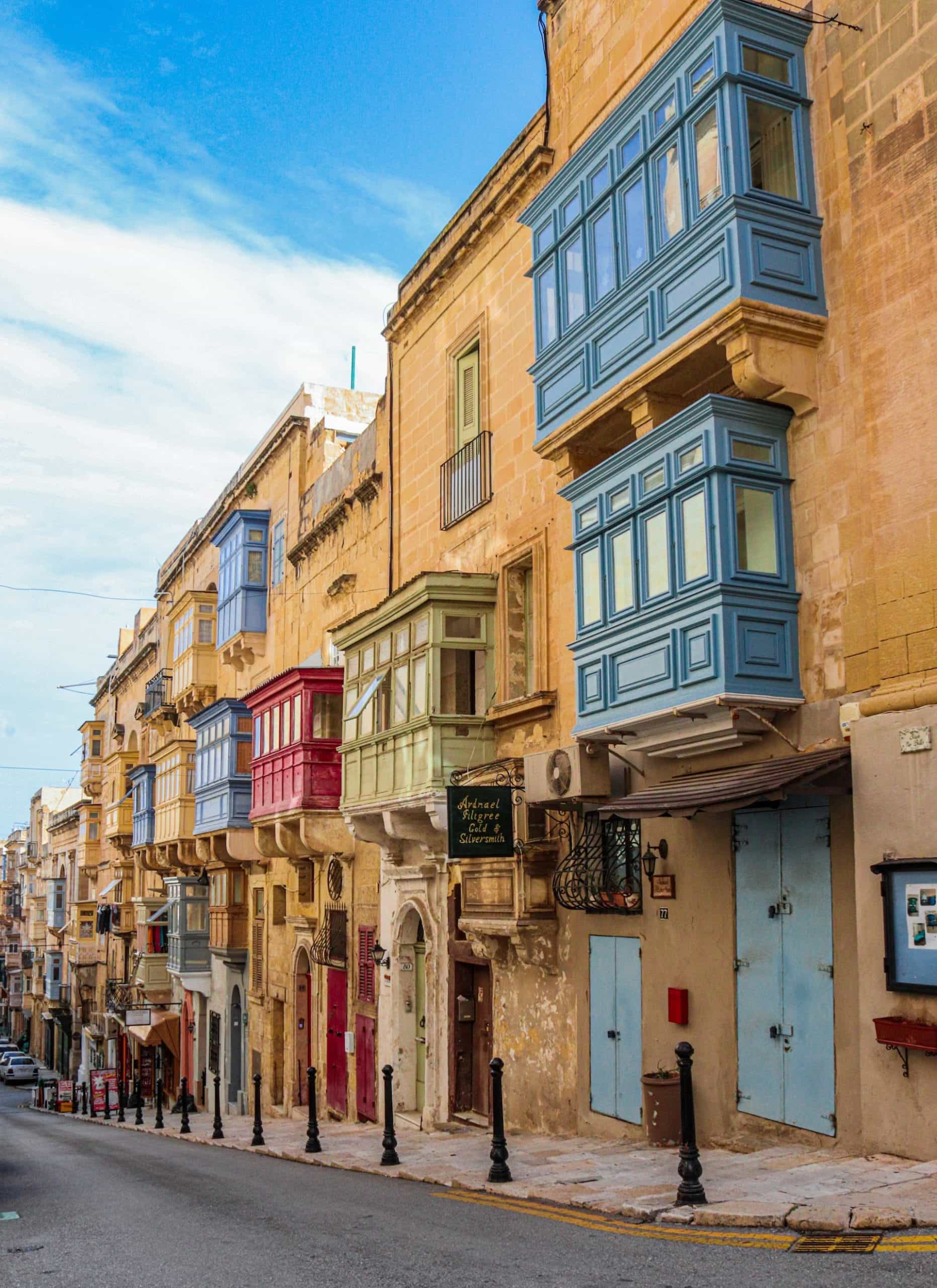 The streets of La Valetta