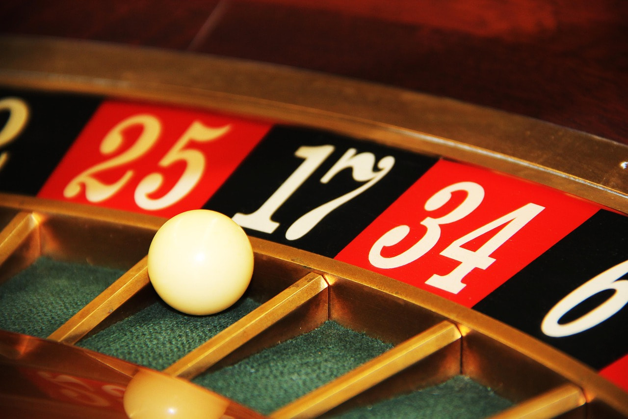 Roulette wheel.